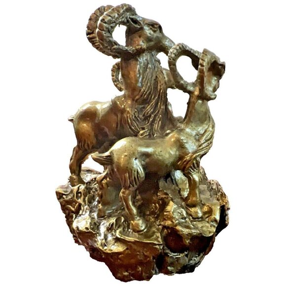 Chinese Zodiac Sheep Feng Shui Ornaments Statues Wealth Figurine Desk Decoration - Picture 5 of 10